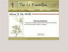 Tablet Screenshot of lifoundation.org